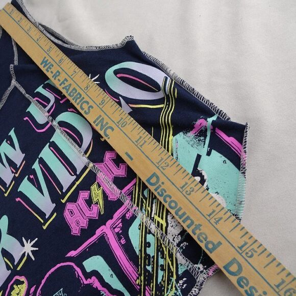AC DC Blow Up Your Video Crop Top Size XS - Picture 9 of 9